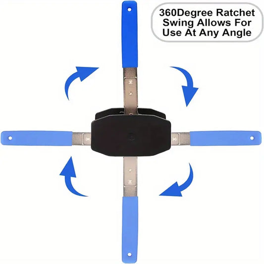 360 Degree Rotating Automotive Ratchet Brake Caliper Piston Extension Tool