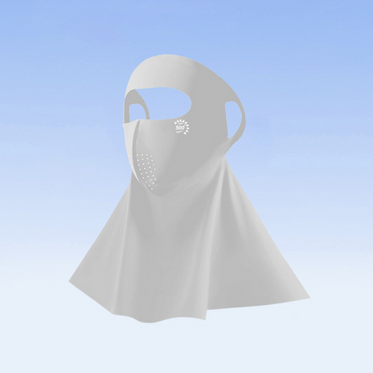 Breathable & Cooling Full Face Sun Mask with Neck Cover